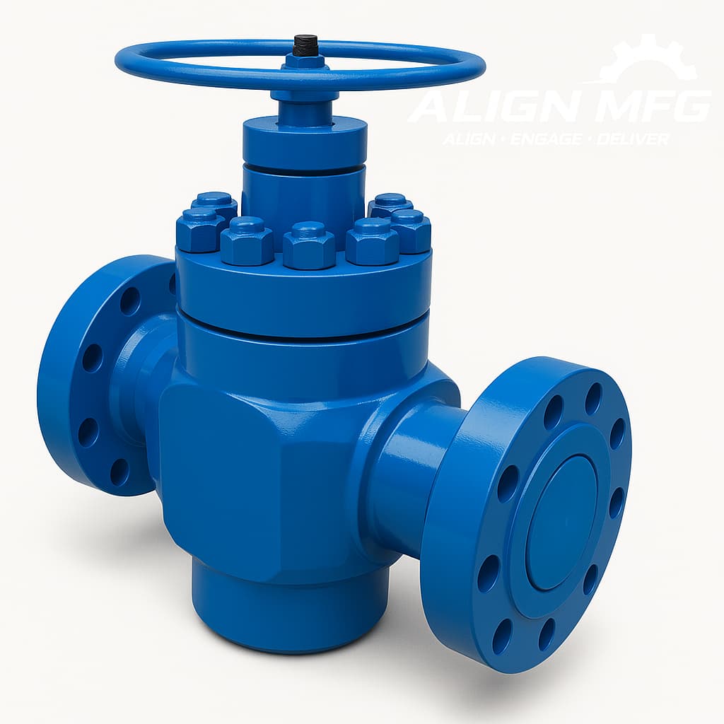 Frac Valve Oil and Gas - Align MFG Parts Manufacturing